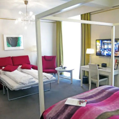Hotel Villa Terminus 3* Стандартный семейный номер с двуспальной кроватью фото 5