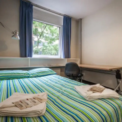 Отель LSE Carr-Saunders Hall 2* Стандартный номер с двуспальной кроватью (общая ванная комната) фото 2