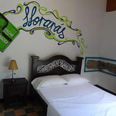 Viajero Cali Hostel & Salsa School Стандартный номер с двуспальной кроватью (общая ванная комната) фото 3