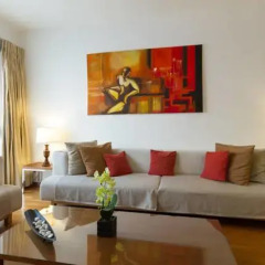 Отель Sea View Monarch Apartment Шри-Ланка, Коломбо - отзывы, цены и фото номеров - забронировать отель Sea View Monarch Apartment онлайн комната для гостей фото 4