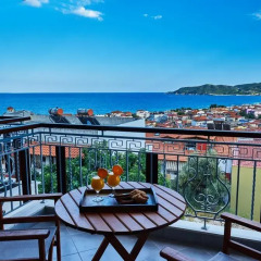Отель Athos Thea Luxury Rooms Ситония балкон