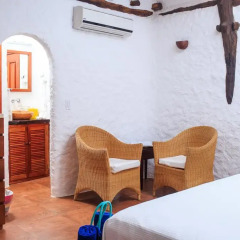 Отель Las Nubes de Holbox 3* Бунгало с различными типами кроватей фото 15