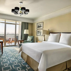 Four Seasons Hotel Cairo at Nile Plaza 5* Номер Делюкс с различными типами кроватей