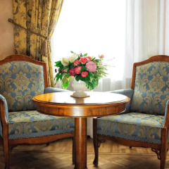 Гостиница Метрополь 5* Улучшенный номер двуспальная кровать фото 4
