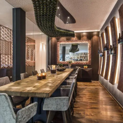 Hotel Schwefelbad Сцена питание