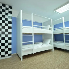 Downtown Central Hostel Кровать в общем номере с двухъярусной кроватью фото 9