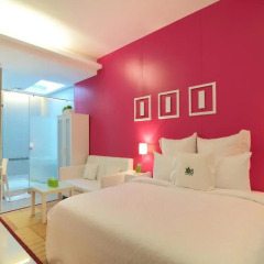 Отель 168 Green Motel 3* Стандартный номер с различными типами кроватей фото 4