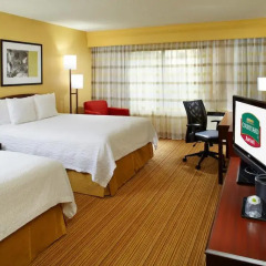 Отель Courtyard Columbus Airport 3* Стандартный номер с различными типами кроватей фото 3