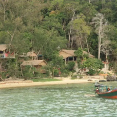 Отель Ataman Resort Камбоджа, Ко-Уэн - отзывы, цены и фото номеров - забронировать отель Ataman Resort онлайн приотельная территория