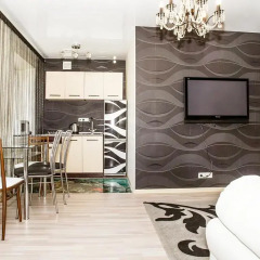 Апартаменты Apartments Elite near Sovetskaya subway station в номере