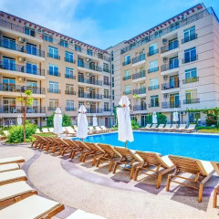 Отель Aparthotel Dawn Park Болгария, Солнечный берег - отзывы, цены и фото номеров - забронировать отель Aparthotel Dawn Park онлайн балкон