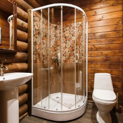 Hotel LogHouse Стандартный номер двуспальная кровать фото 13
