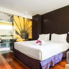 Отель Eurostars Angli 4* Стандартный номер с различными типами кроватей фото 3