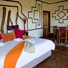 Отель Addo Palace Bush Huts комната для гостей фото 2