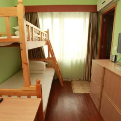 Отель Zhengfu Caotang Decent Inn 2* Кровать в общем номере с двухъярусной кроватью фото 8