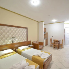 Отель Angelina Hotel & Apartments Греция, Корфу - отзывы, цены и фото номеров - забронировать отель Angelina Hotel & Apartments онлайн комната для гостей фото 4