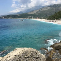 Отель Mare Bed & Breakfast Himara пляж