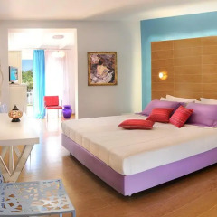 Отель Antigoni Beach Resort 4* Полулюкс разные типы кроватей фото 6