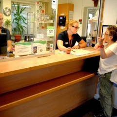 Отель Stf Hostel Malmo Eriksfalt Швеция, Мальме - отзывы, цены и фото номеров - забронировать отель Stf Hostel Malmo Eriksfalt онлайн интерьер отеля фото 2