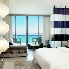 Отель W South Beach 5* Студия Splendid с различными типами кроватей фото 2