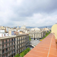 Апартаменты Rent Top Apartments Rambla Catalunya Барселона балкон