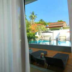 Отель The Fusion Resort 3* Улучшенный номер с 2 отдельными кроватями фото 8