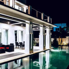Отель VIP Villas Pattaya Palm Oasis Jomtien Beach 5* Вилла с различными типами кроватей фото 41
