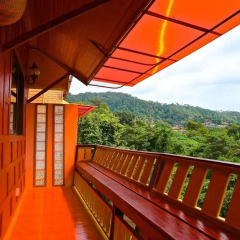 Отель Villa Siam Lanna @ Golden Pool Villas Ланта балкон