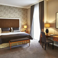 Отель Steigenberger Frankfurter Hof 5* Улучшенный номер с различными типами кроватей фото 5
