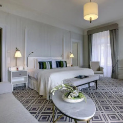 Отель Fairmont Le Montreux Palace 5* Стандартный номер с различными типами кроватей фото 3