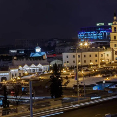 Отель CentralFlat on Nemiga Минск балкон