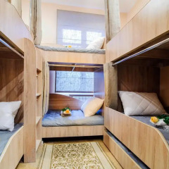 Hostel Platskart Кровать в общем номере с двухъярусной кроватью фото 11
