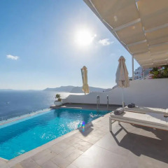 Отель Santorini Secret Suites & Spa 5* Люкс Honeymoon с различными типами кроватей фото 10