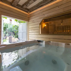 Отель Le Patio & Spa Сомюр бассейн