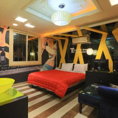 Haeundae Grimm Hotel 2* Номер Делюкс с различными типами кроватей фото 20
