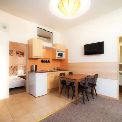 Отель Apartamenty Dobranoc - ul. Storczykowa Апартаменты с различными типами кроватей фото 11