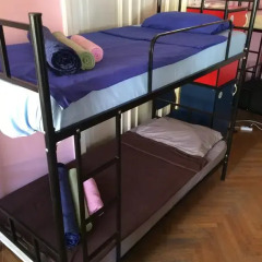 Squirrel Hostel Tbilisi Кровать в общем номере с двухъярусной кроватью фото 8