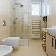 Апартаменты Sopockie Apartamenty - Golden Apartment Сопот ванная фото 2