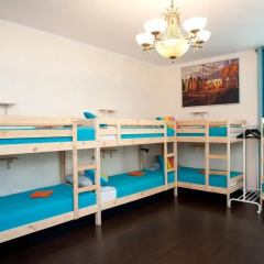 Europa Hostel Кровать в общем номере с двухъярусной кроватью фото 13