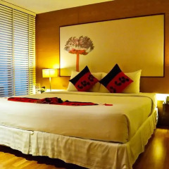 I Residence Hotel Silom 3* Номер Делюкс с различными типами кроватей фото 15