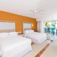 Отель Occidental Costa Cancún All Inclusive 3* Стандартный номер с различными типами кроватей фото 2