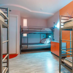 Art-hotel Zontik 2* Кровать в общем номере с двухъярусной кроватью фото 4