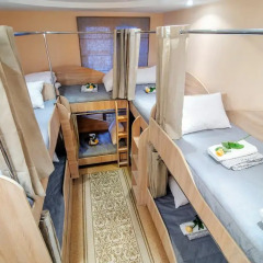 Hostel Platskart Кровать в общем номере с двухъярусной кроватью фото 13