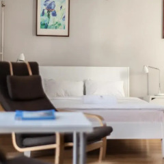 Отель Apartment4you Wilcza Студия с различными типами кроватей фото 9
