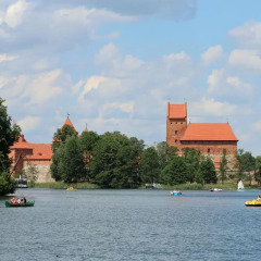 Отель Viva Trakai Литва, Тракай - отзывы, цены и фото номеров - забронировать отель Viva Trakai онлайн приотельная территория фото 2