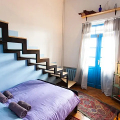 Namaste Hostel Стандартный номер с различными типами кроватей (общая ванная комната) фото 17