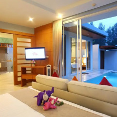 Отель APSARA Beachfront Resort and Villa 4* Улучшенный номер с различными типами кроватей фото 3