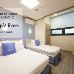 Отель K-guesthouse Sinchon 2 2* Номер Делюкс с различными типами кроватей фото 6