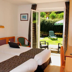 Hotel aux Bruyeres комната для гостей фото 2