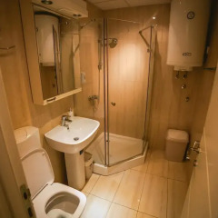 Отель Lina Apartments Сербия, Белград - отзывы, цены и фото номеров - забронировать отель Lina Apartments онлайн ванная